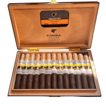 Cohiba Maduro 5 Secretos | Caja de 25 habanos