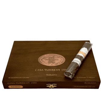 Casa Turrent 1880 Colorado Robusto | Caja de 10 puros