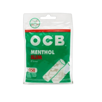 OCB Filter Slim Menthol X150 PACK X1O Unidades