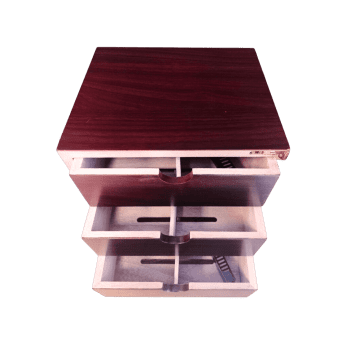 P&B Humidor para 75 Cigarros Color Cherry