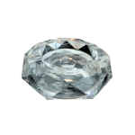 Faro Cenicero Cristal Base Plateada 38001