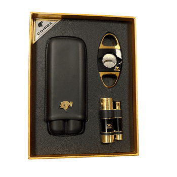 Cohiba Set Con Purera 50ANIVERSARIO - Gold