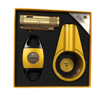 Cohiba Cigar Set 50ANIVERSARIO - Black/Gold