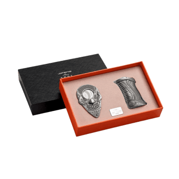 Set para Cigarros Jifeng Silver Vintage