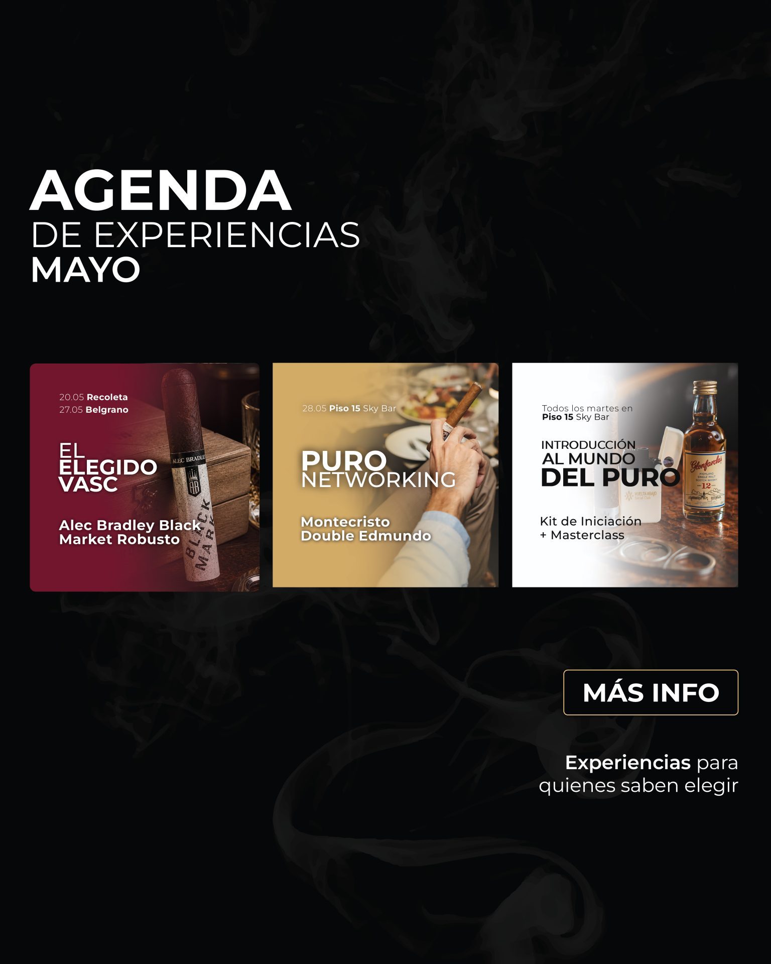 Agenda de Experiencias
