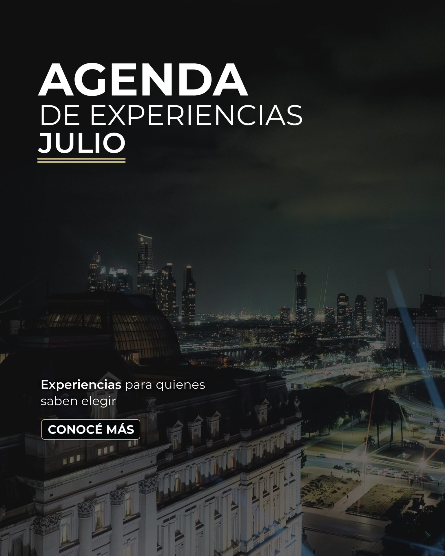 Agenda de Experiencias